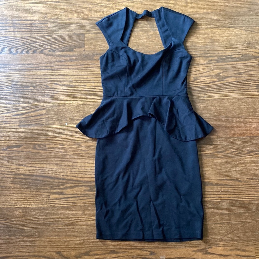 black dressy dress
